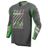 Μπλούζα motocross THOR LAUNCHMODE FUTURA CHAR/GRN