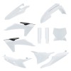 Κιτ πλαστικών POLISPORT Full Kit KTM SX/-F/XC/-F 23-24 white