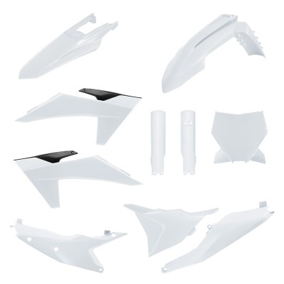 Κιτ πλαστικών POLISPORT Full Kit KTM SX/-F/XC/-F 23-24 white