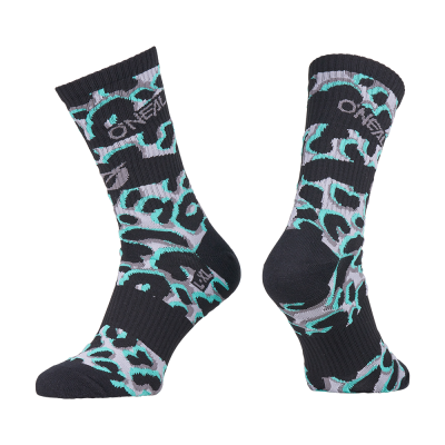 Κάλτσες ποδηλασίας O'NEAL MTB PERFORMANCE WILD BLACK/TEAL V.26