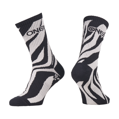 Κάλτσες ποδηλασίας O'NEAL MTB PERFORMANCE WILD BLACK/WHITE V.26
