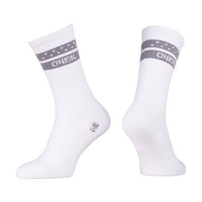 Κάλτσες ποδηλασίας O'NEAL MTB PERFORMANCE SOLID WHITE V.26