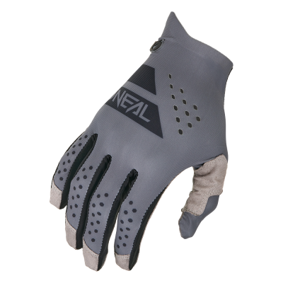 Γάντια μηχανής motocross O'NEAL PIN IT SLIP ON GRAY/BLACK