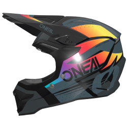 Παιδικό κράνος motocross O'NEAL 1SERIES RC BLACK/MULTI