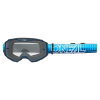 Μάσκα μηχανής motocross O'NEAL B-10 STRIPED BLUE/BLUE - CLEAR 