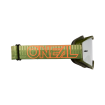 Μάσκα μηχανής motocross O'NEAL B-10 STRIPED GREEN/ORANGE - SILVER MIRROR thumb