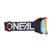 Μάσκα μηχανής motocross O'NEAL B-33 HEXA BLACK/RED - RADIUM RED V.26 thumb