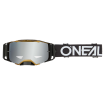 Μάσκα μηχανής motocross O'NEAL B-33 HEXA BLACK/GOLD - SILVER MIRROR thumb