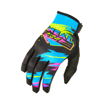 Γάντια μηχανής motocross O'NEAL MAYHEM RESEDA DS BLACK/NEON YELLOW