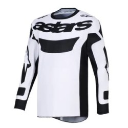 Μπλούζα motocross Alpinestars RACER RIWAY WH/BLACK