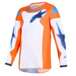 Παιδική μπλούζα motocross Alpinestars FLUID GRID ORAN/BLUE Παιδική μπλούζα motocross Alpinestars FLUID GRID ORAN/BLUE
