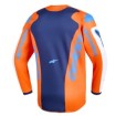 Παιδική μπλούζα motocross Alpinestars FLUID GRID ORAN/BLUE thumb