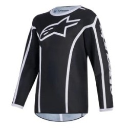 Παιδική μπλούζα motocross Alpinestars FLUID APEX BLACK/GRAY