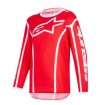 Παιδική μπλούζα motocross Alpinestars FLUID APEX RED/WHITE thumb