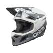 Κράνος motocross O'NEAL 3SERIES SOLID WHITE/BLACK thumb