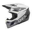Κράνος motocross O'NEAL 3SERIES SOLID WHITE/BLACK thumb
