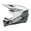 Κράνος motocross O'NEAL 3SERIES SOLID WHITE/BLACK thumb