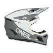 Κράνος motocross O'NEAL 3SERIES SOLID WHITE/BLACK thumb