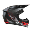 Κράνος motocross O'NEAL 3SERIES HAZE BLACK/GRAY/RED V.26 thumb