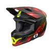 Κράνος motocross O'NEAL 3SERIES HAZE BLACK/RED/NEON YELLOW  V.26 thumb
