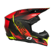 Κράνος motocross O'NEAL 3SERIES HAZE BLACK/RED/NEON YELLOW  V.26 thumb