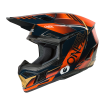Κράνος motocross O'NEAL 3SERIES HAZE BLUE/ORANGE/GOLD V.26 thumb
