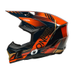 Κράνος motocross O'NEAL 3SERIES HAZE BLUE/ORANGE/GOLD V.26 thumb