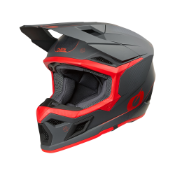Κράνος motocross O'NEAL 3SERIES E-STROKE GRAY/RED V.26
