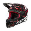 Κράνος  motocross O'NEAL 1SERIES SPLASH BLACK/RED V.26 thumb