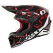 Κράνος  motocross O'NEAL 1SERIES SPLASH BLACK/RED V.26 thumb