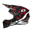 Κράνος  motocross O'NEAL 1SERIES SPLASH BLACK/RED V.26 thumb