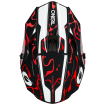 Κράνος  motocross O'NEAL 1SERIES SPLASH BLACK/RED V.26 thumb