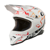 Κράνος motocross O'NEAL 1SERIES SPLASH WHITE/ORANGE V.26