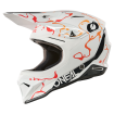 Κράνος motocross O'NEAL 1SERIES SPLASH WHITE/ORANGE V.26 Κράνος motocross O'NEAL 1SERIES SPLASH WHITE/ORANGE V.26 thumb