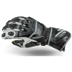 Γάντια μηχανής Lindstrands Bergby Black/White thumb