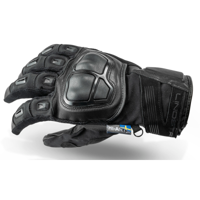 Γάντια μηχανής Lindstrands Sveg Black