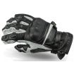 Γάντια μηχανής Lindstrands Holen Black/White thumb
