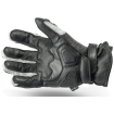 Γάντια μηχανής Lindstrands Holen Black/White thumb