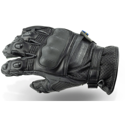 Γάντια μηχανής Lindstrands Holen Black