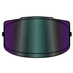 Ζελατίνα για κράνος AIroh Helios - Rainbow