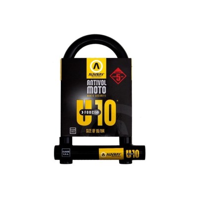 Κλειδαριά πέταλο μοτοσυκλέτας AUVRAY U LOCK 10 95X194