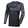 Μπλούζα motocross O`NEAL ELEMENT RACEWEAR BLACK/GRAY V.26