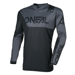 Μπλούζα motocross O`NEAL ELEMENT RACEWEAR BLACK/GRAY V.26