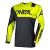 Μπλούζα motocross O`NEAL ELEMENT RACEWEAR BLACK/NEON YELLOW V.26