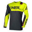 Μπλούζα motocross O`NEAL ELEMENT RACEWEAR BLACK/NEON YELLOW V.26 thumb