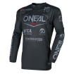 Μπλούζα motocross O`NEAL ELEMENT BRAND BLACK/GRAY V.26 thumb