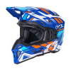 Κράνος motocross O'NEAL EX-SRS DUST BLUE/ORANGE V.26