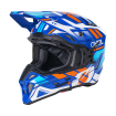Κράνος motocross O'NEAL EX-SRS DUST BLUE/ORANGE V.26 thumb