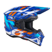 Κράνος motocross O'NEAL EX-SRS DUST BLUE/ORANGE V.26 thumb