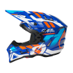 Κράνος motocross O'NEAL EX-SRS DUST BLUE/ORANGE V.26 thumb